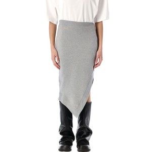The Attico Fleece Midi Skirt - NWT